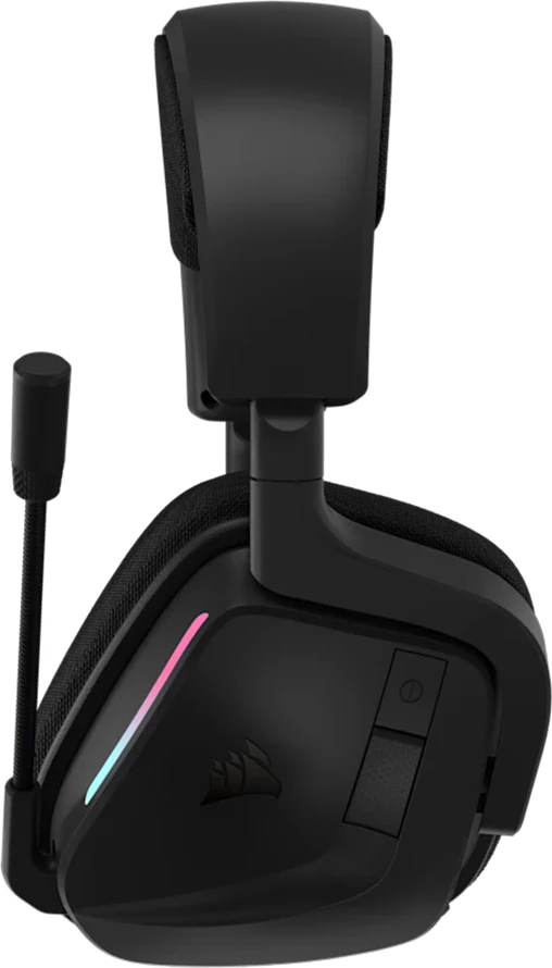 Kufje Corsair VOID WIRELESS v2, wireless gaming, 50mm, RGB, Dolby Atmos, Carbon