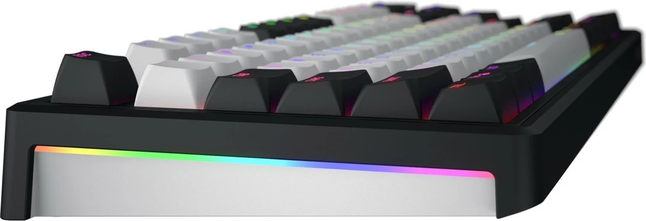 Tastierë gaming Hator Skyfall 80 MAG ULTIMA 8K, RGB, wireless, 75%, bardhë-zi