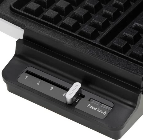 Pjekës për waffle Adler AD 3085, 1800 W, i zi