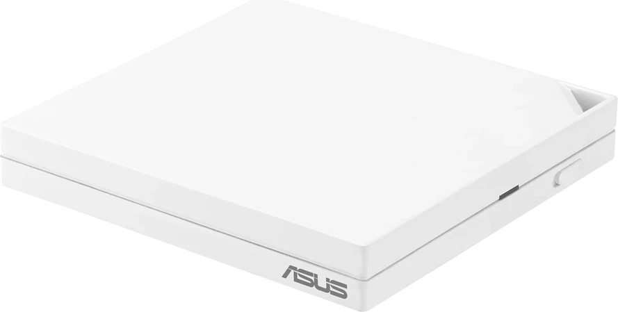 Router udhëtimi ASUS RT-AX57 Go AX3000 WiFi 6 dual-band, i bardhë, set me çantë