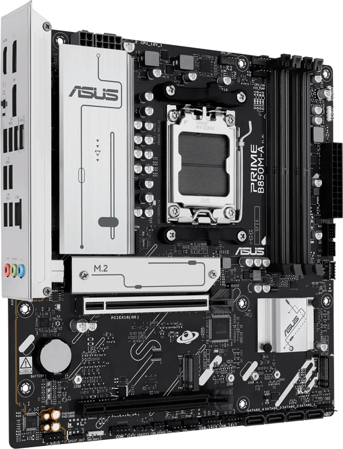 Pllakë amë ASUS PRIME B850M-A-CSM, mATX, Socket AM5, DDR5