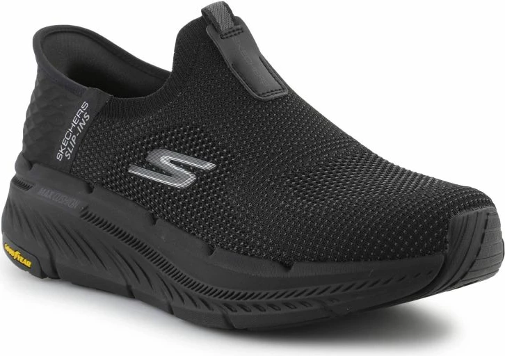 Atlete Skechers për meshkuj, të zeza