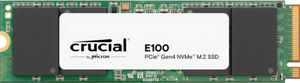 SSD M.2 Crucial E100 2TB NVMe PCIe Gen4
