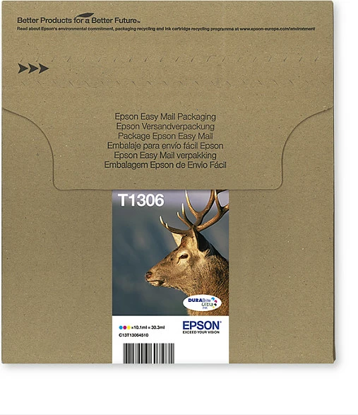 Kartrixha boje Epson T1306, Original XL Multipack 3 copë C/M/Y, DURABrite Ultra