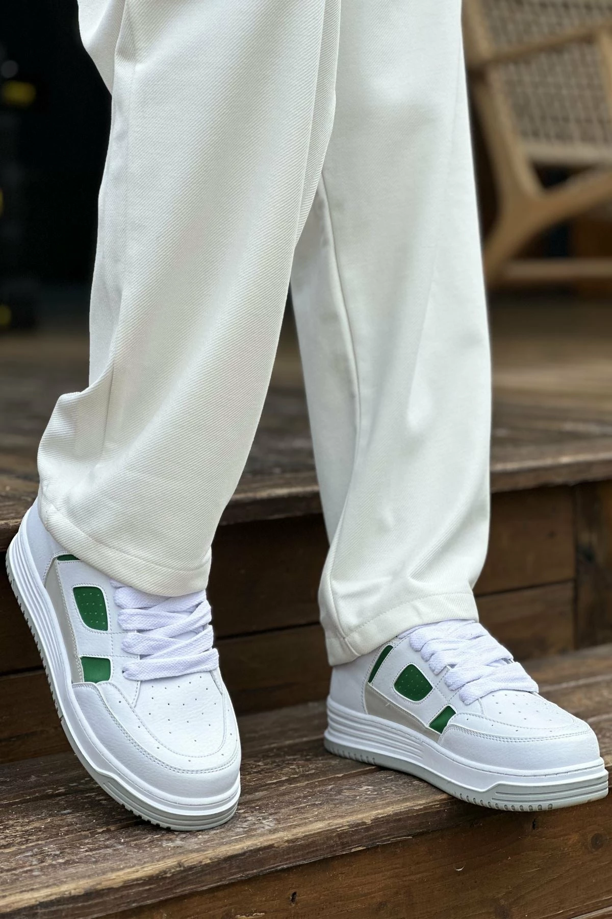 Atlete për meshkuj, Chekich 2410 CBT Avax White/Green