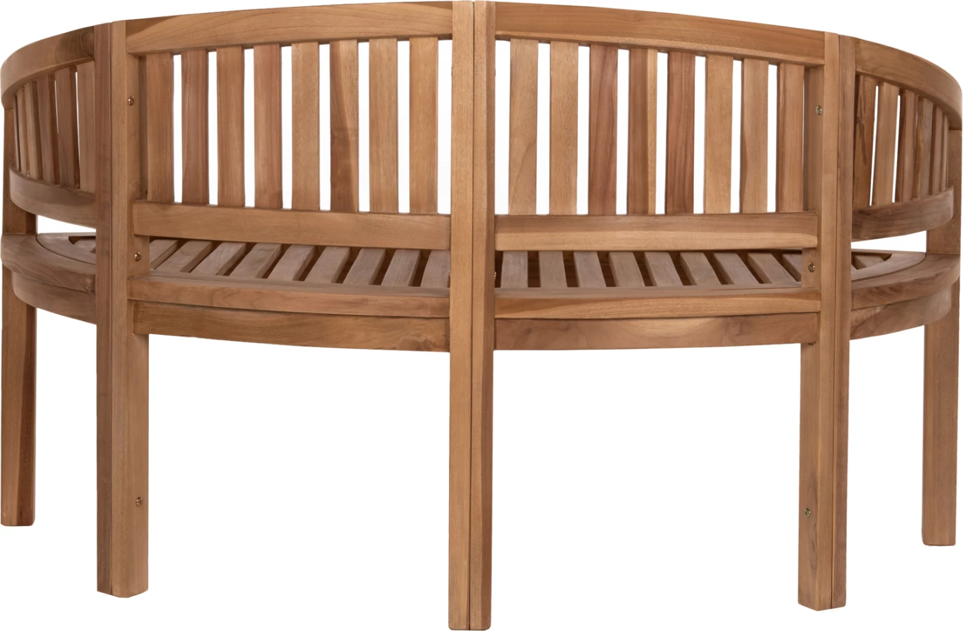 Stol dy vendesh CAPO FH9539 dru TEAK ngjyrë natyrale 149x59x86Hcm