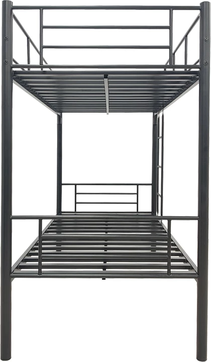 Krevet marinari metalik Belit, ngjyrë e zezë, 90x190cm