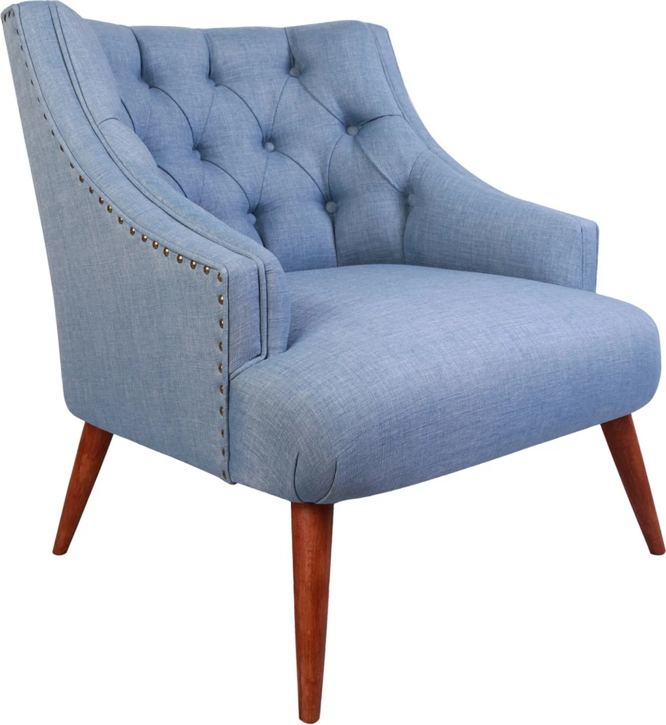 Karrige Wing Atelier del Sofa, Lamont, ngjyrë indigo blue - 1