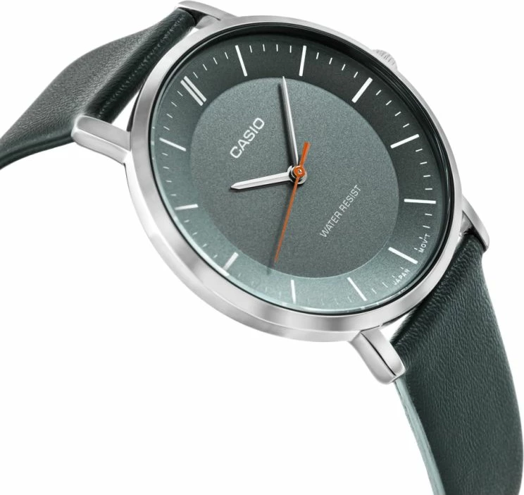 Orë dore për meshkuj CASIO, gri-blu