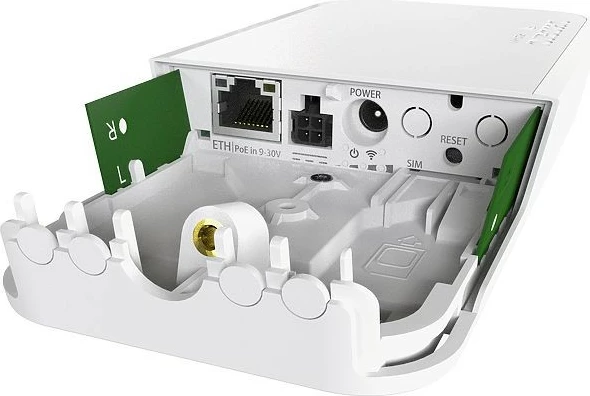 Access point MikroTik wAP R, 300 Mbit/s, 10,100 Mbit/s, i bardhë