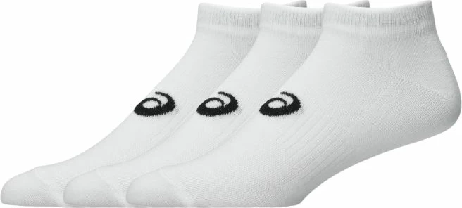 Çorape të shkurtra Asics 3033C296 100, të bardha, set 3 palë