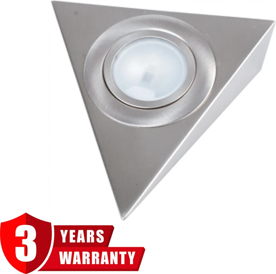 HQ Inox llampë kualitative dhe atraktive me kornizë për G4 dritë LED ose hallogjen per shtepi, banes, dollap ne zyre etj. me nderpreres