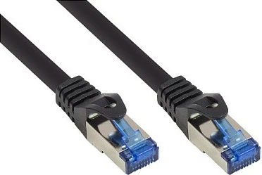 Kabllo rrjeti GoodConnections 8060-SF003S Cat6a S/FTP 0.25m RJ-45, e zezë