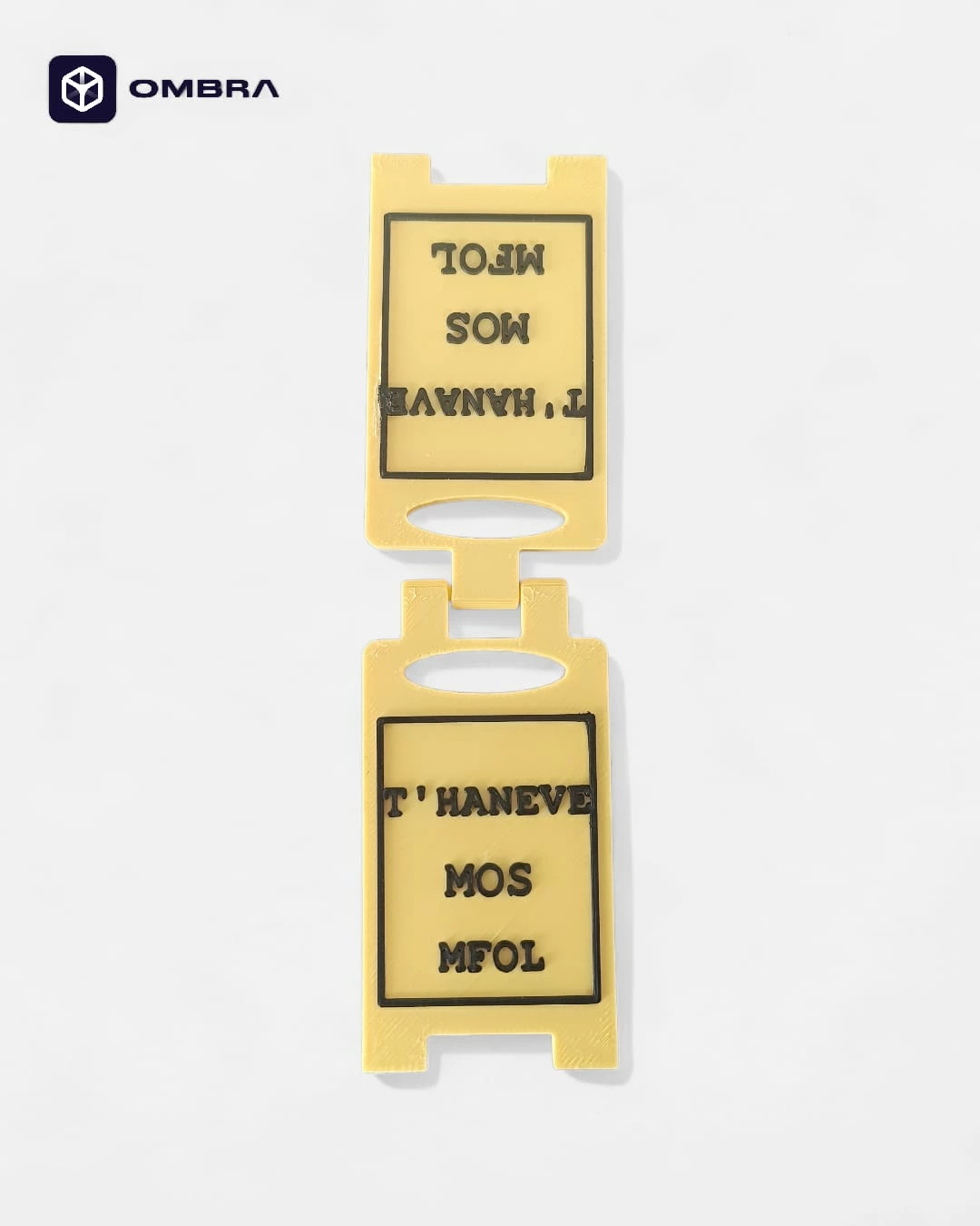 Tabelë "t'haneve mos mfol” - e verdhe 