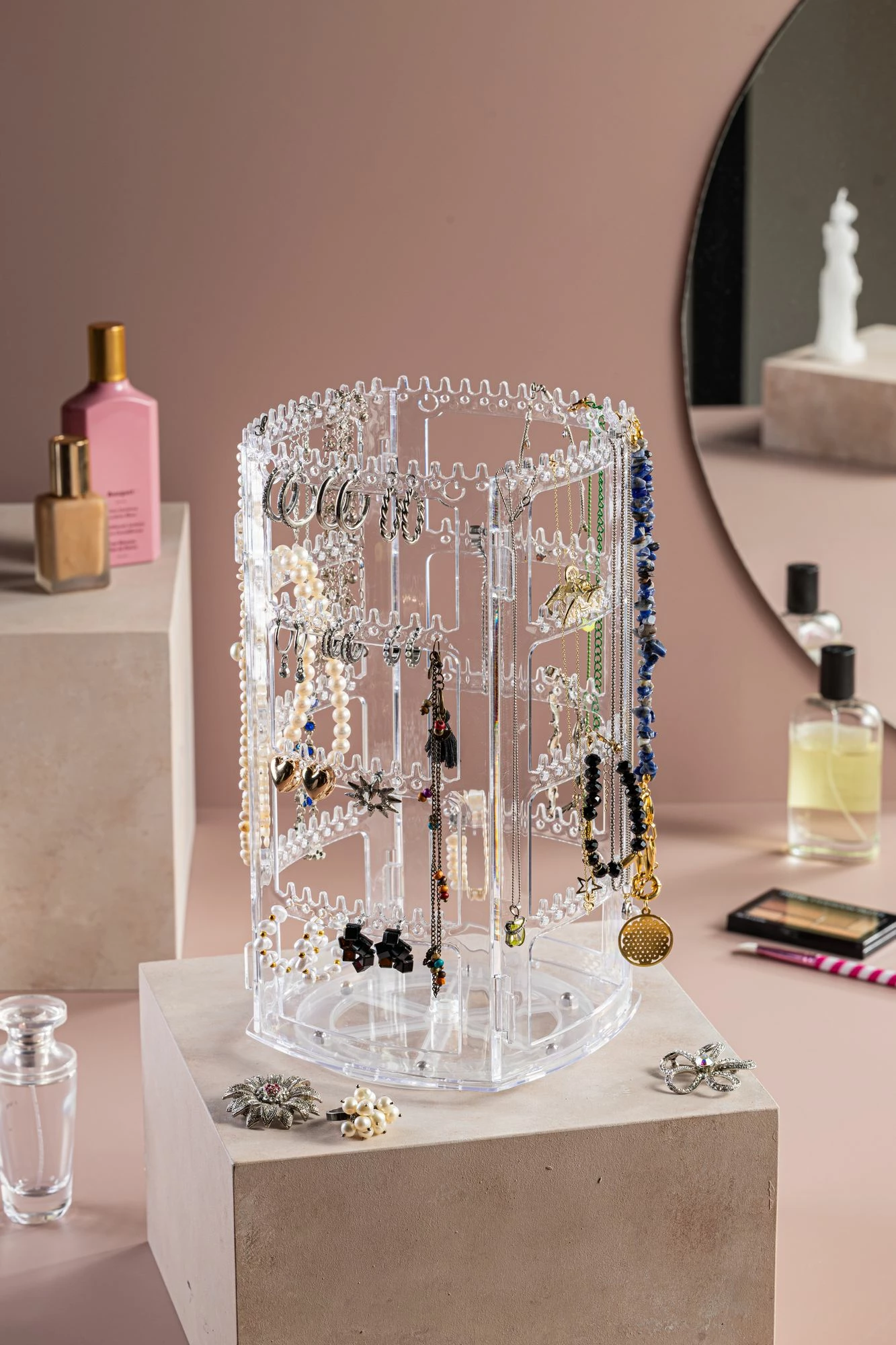 Organizues për make-up, transparent, Evila Originals, CPLS4RF