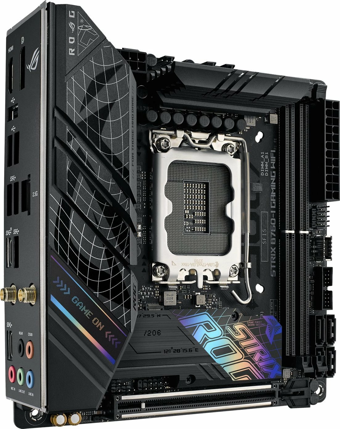 Pllakë amë Asus ROG STRIX B760-I Gaming WiFi Mini-ITX