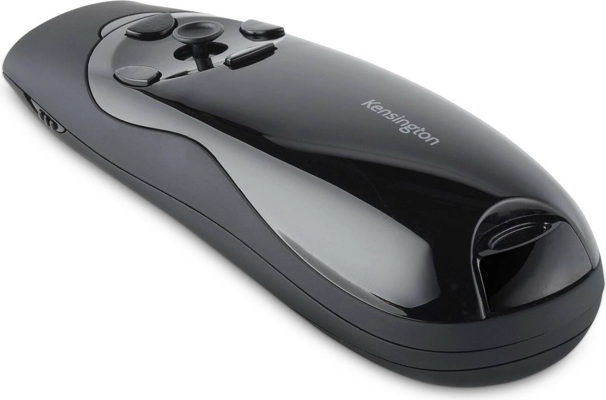 Prezenter wireless Kensington Presenter Expert, laser i kuq, kontroll kursor, RF, USB, 45 m, i zi
