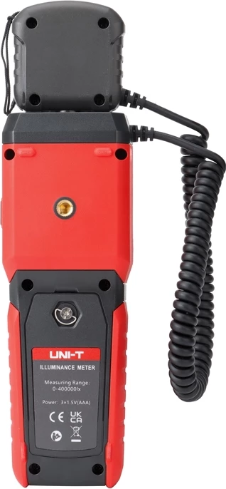 matës ndriçimi UNI-T UT381A 0-400000 lx Bluetooth sondë rrotulluese regjistrim të dhënash