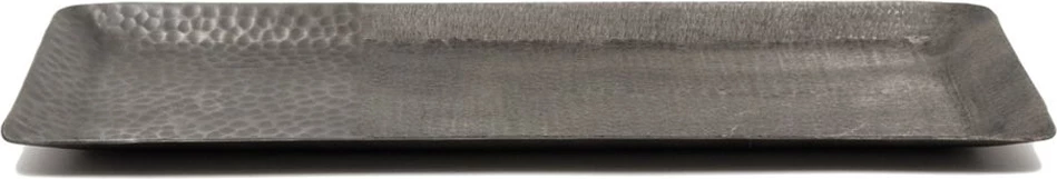 Tabaka dekorative FADE, alumini i zi, 50x18x2cm