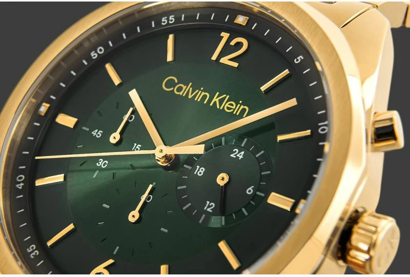 Orë dore për meshkuj Calvin Klein, ari