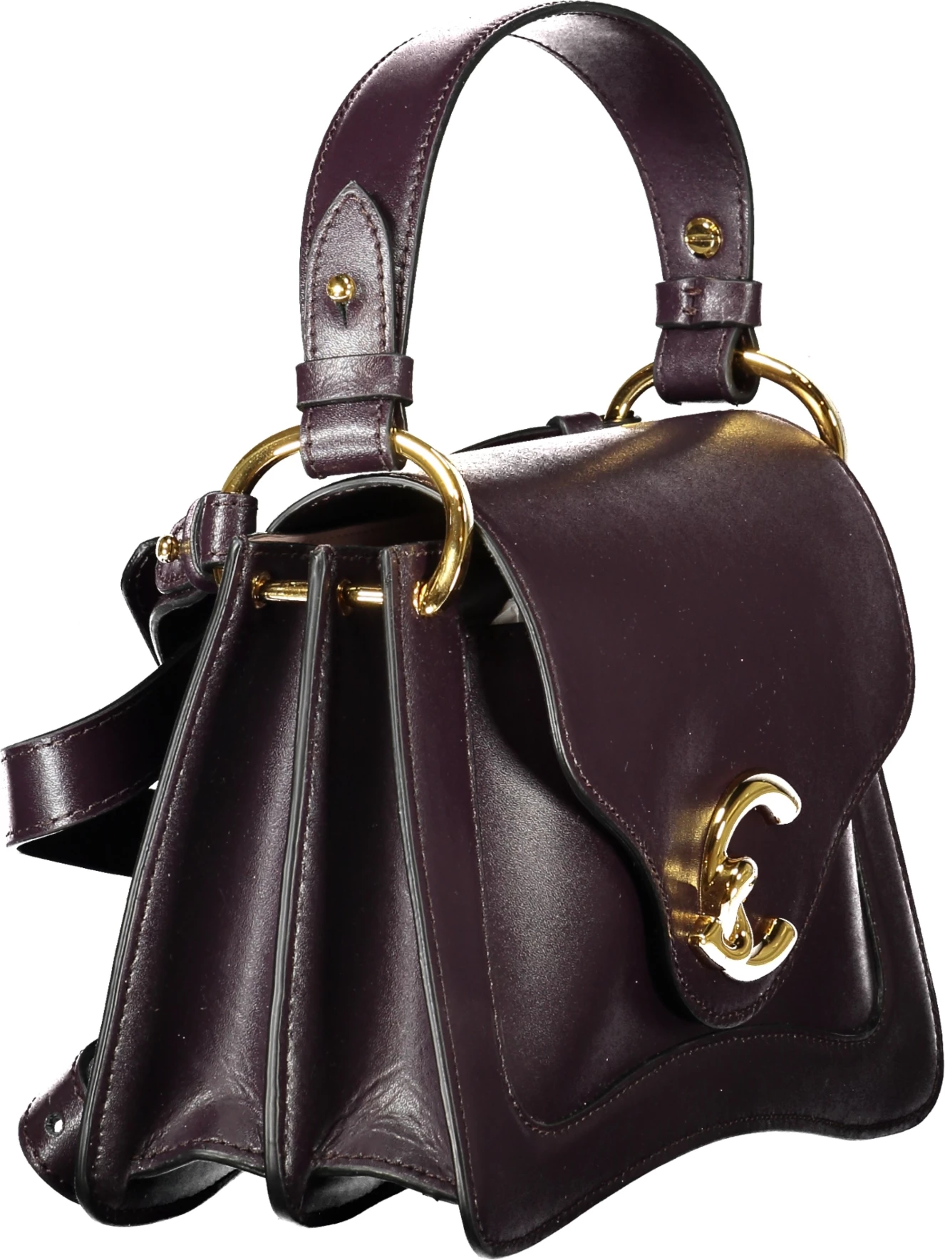Çantë femra COCCINELLE C-ME CALF BAG, e purpurt