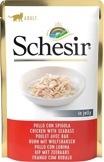 Ushqim për mace Schesir, 85 gr