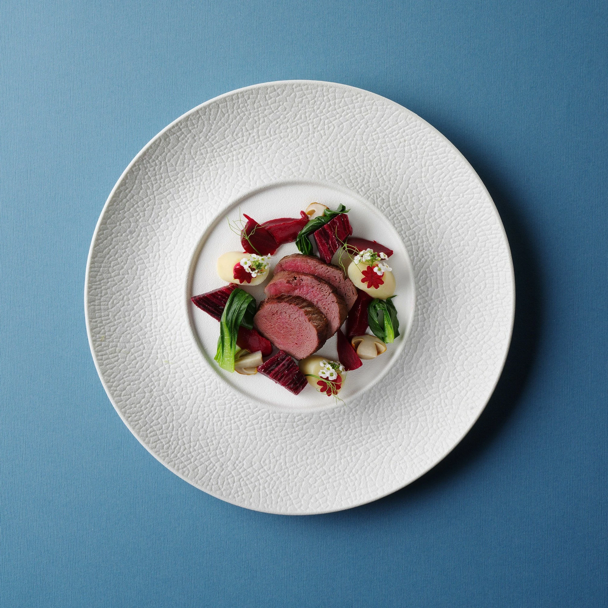 Pjatë prezantimi Fine Dine Fizz 290 mm, e bardhë, set 3 copë