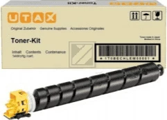 Toner, Utax, CK-8530Y (1T02YPAUT0), rendiment 12000 faqe, standard, e verdhë