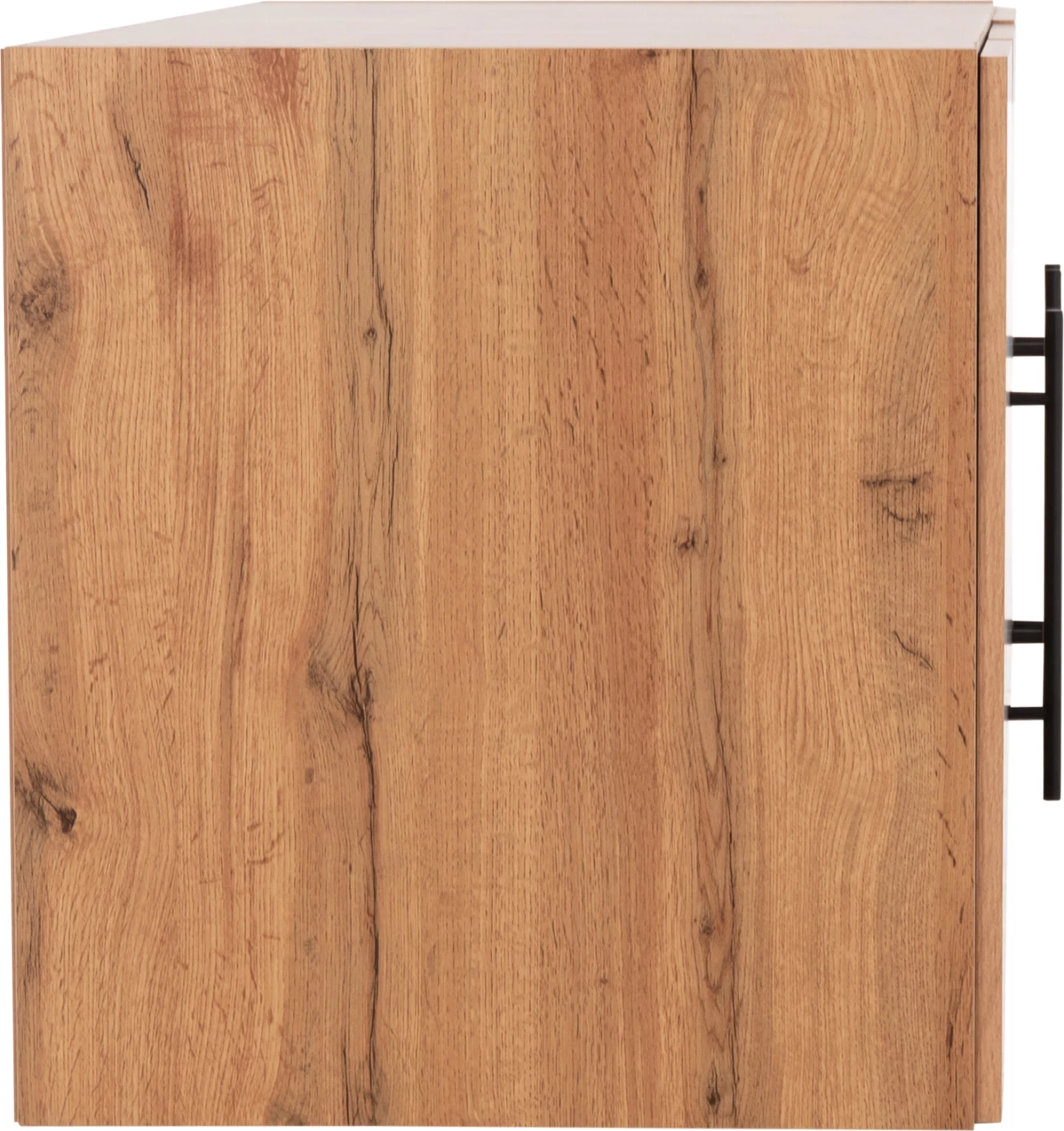 Dollap sipëror për garderobë 3-kanatësh, ngjyrë druri natyral, CARYS FH747.12, 150x55.5x60cm