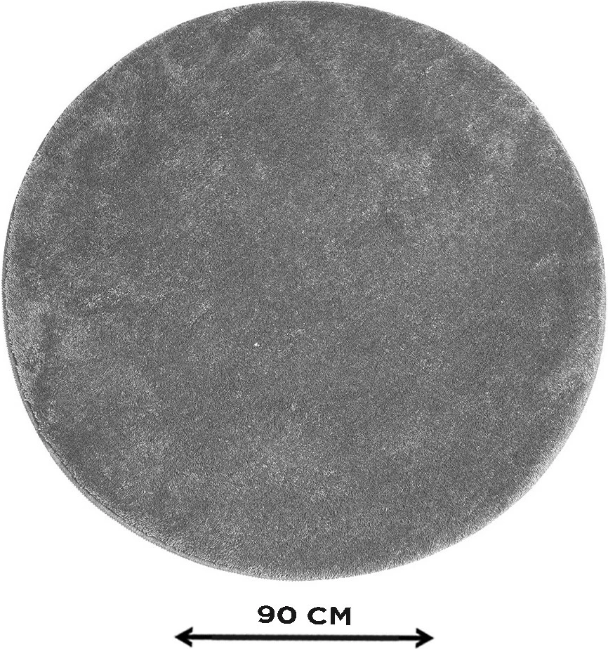 Tapet për banjo akrilik, ngjyrë gri, Mijolnir Havai, 90cm