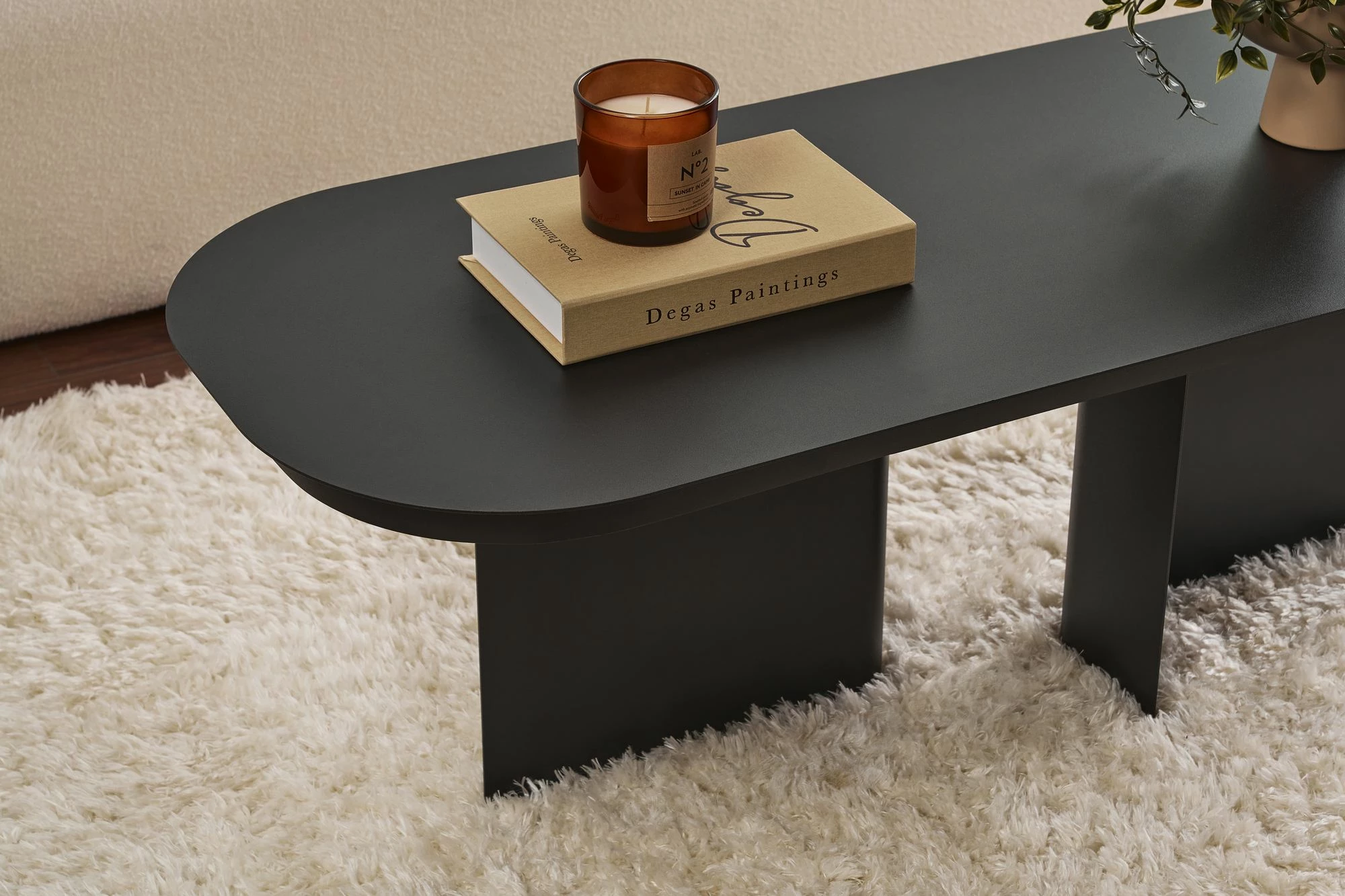 Tavolinë kafeje Skye Decor, SHB-010, metal i zi