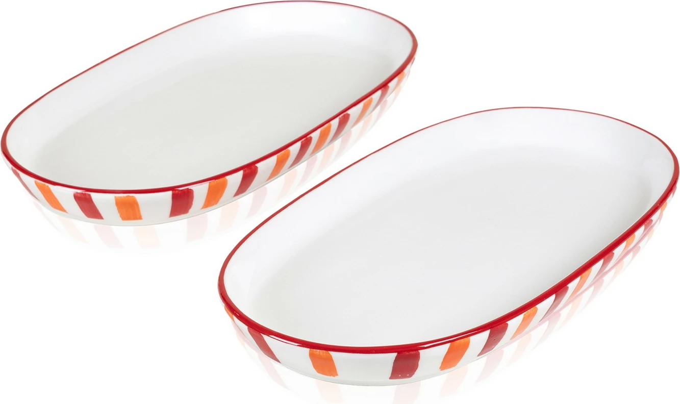 Set pjatash servirëse Hermia JOY0004, 30 x 17 x 4 cm, 2 copë