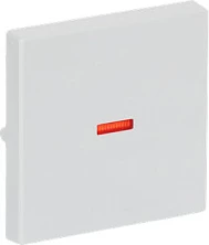 Kapak çelësi Busch-Jaeger 1789-84, 63 mm, IP20, me indikator LED, i bardhë