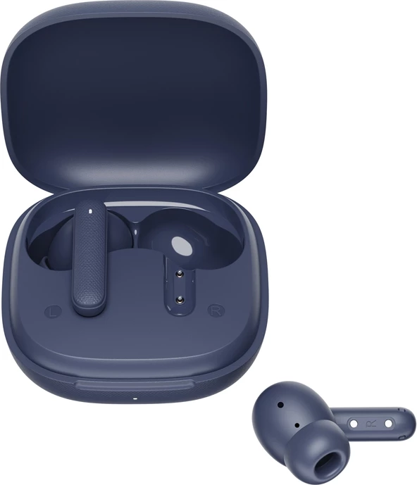 Kufje TWS QCY Buds T43 ANC, Bluetooth 5.3, IPX4, blu