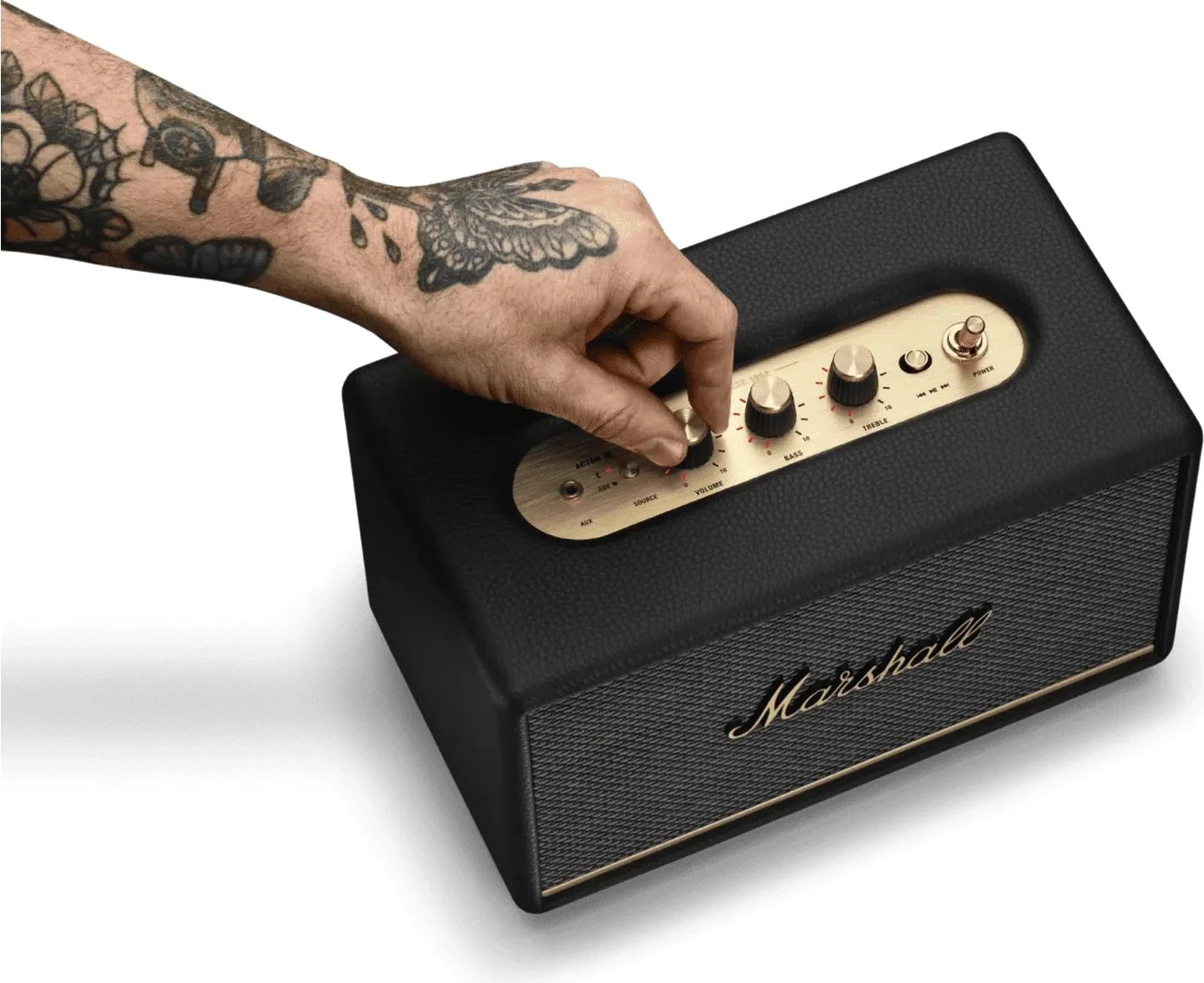 Altoparlant Marshall Acton III Bluetooth 60 W RMS, 3.5 mm AUX, Bluetooth 5.2, app iOS/Android, e zezë