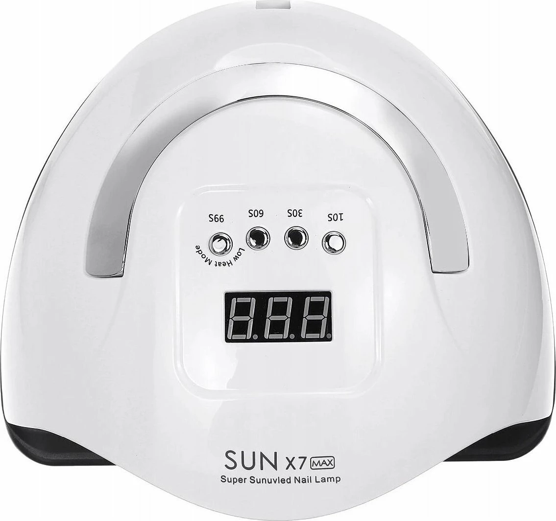 Lampë për thonj ExtraLink Beauty LED UV 180W, LCD, sensor lëvizjeje, e bardhë