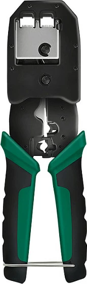 Pincë krimpimi LogiLink 6-në-1, për RJ45/RJ11, e zezë/jeshile