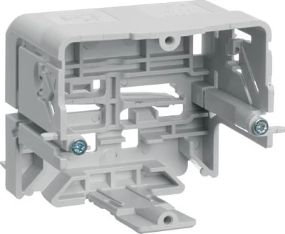 Kuti montimi për kanal instalimi Hager GLT5010, 71x64 mm, thellësi 50 mm, RAL 7035 gri e çeltë