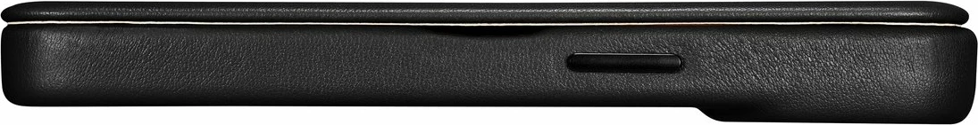 Mbështjellës iCarer CE Premium lëkurë për iPhone 14 Plus, MagSafe, i zi