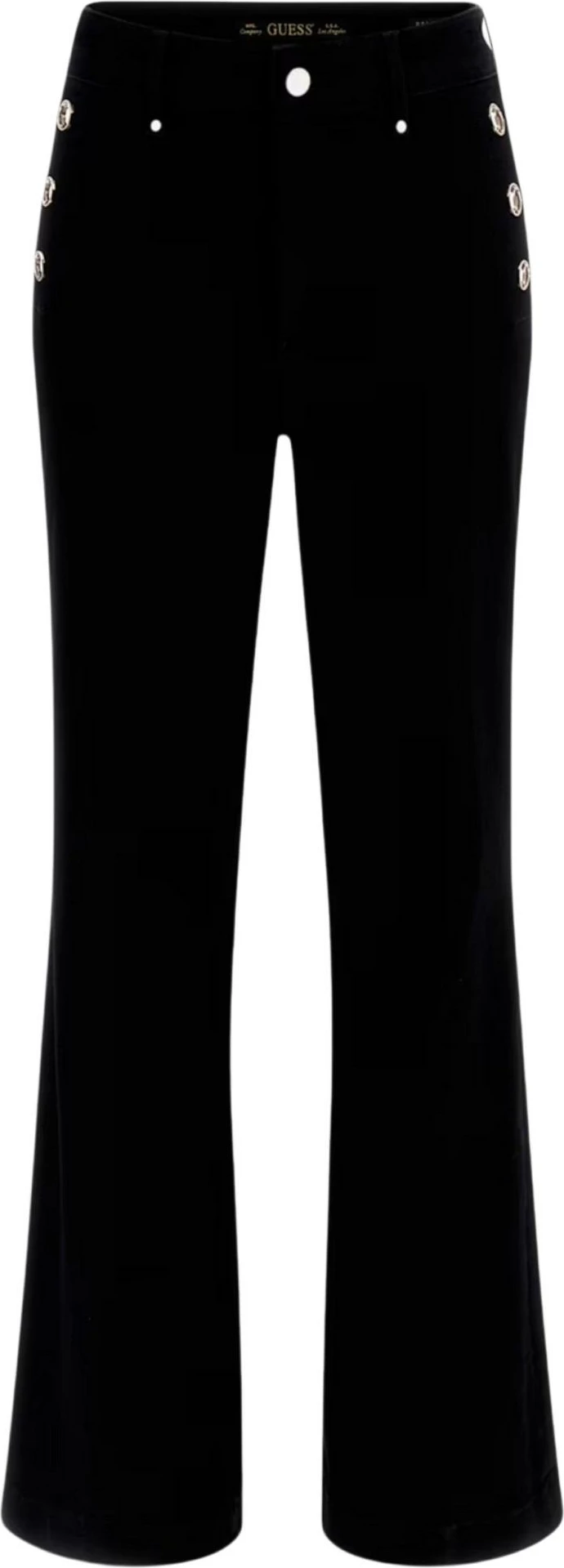 Pantallona për femra Guess New Faye Pant W5RA0P D4PZ1, të zeza [Madhësia: W28 L34]