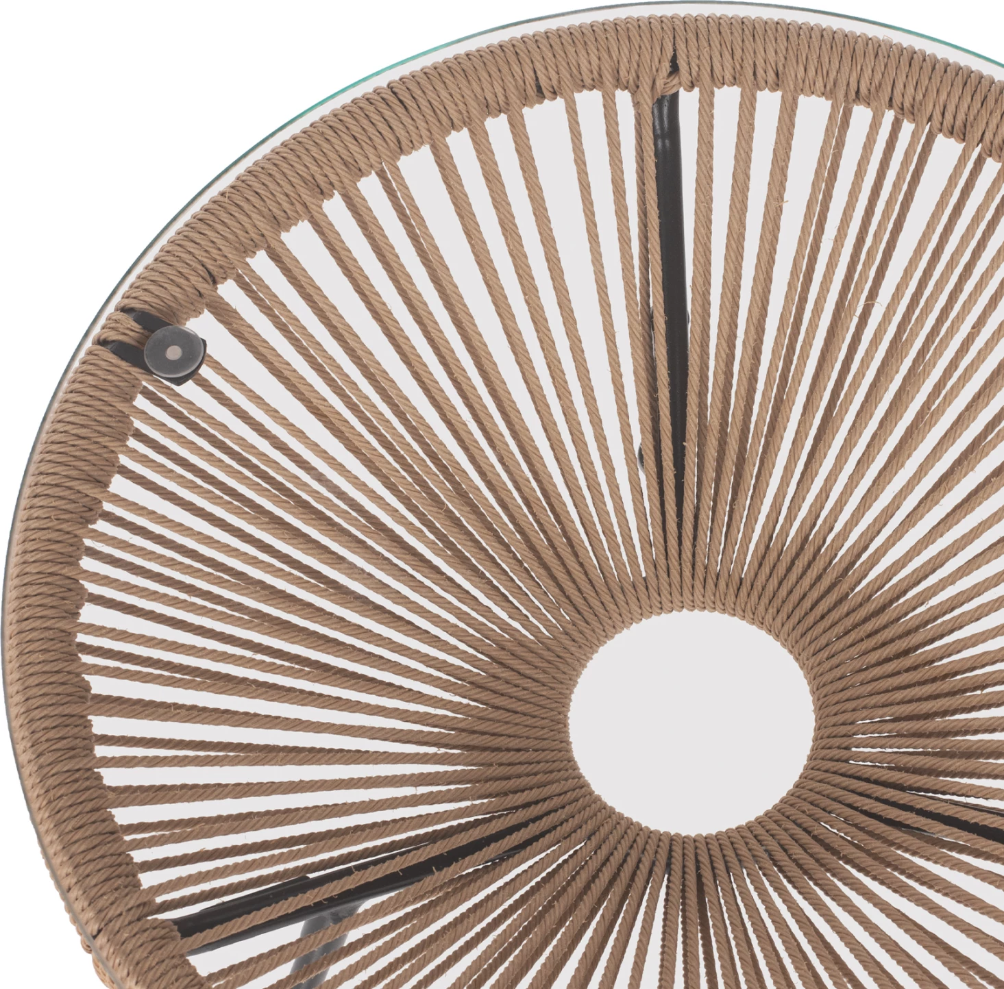 Tavolinë anësore profesionale ALLEGRA FH5873.01, D47Χ45Hcm, e zezë/ e kaftë