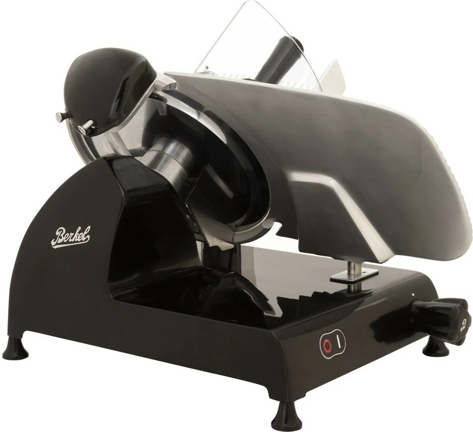 Prerës elektrik Berkel Red Line 300, 30 cm, i zi, argjendtë