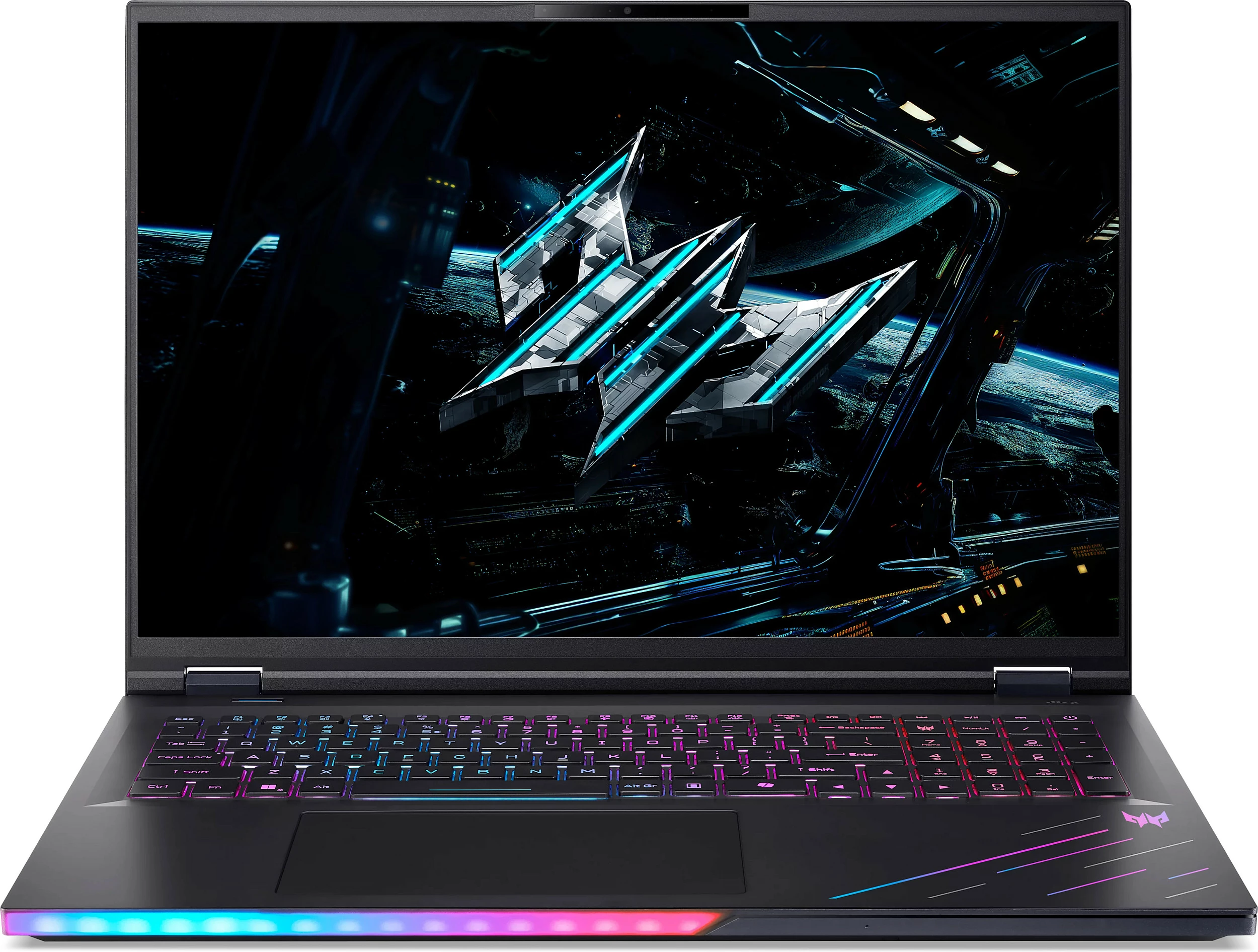 Laptop gaming Acer Predator Helios 18, AI 9-275HX, 128GB RAM, 2TB SSD, RTX 5080, 18" 2560x1600, Windows 11 Pro, gri e errët