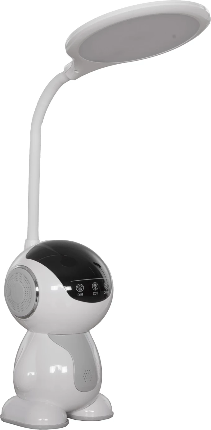 Llambë tavoline për fëmijë LED BADOO robot FH4453.01 bardhë-gri