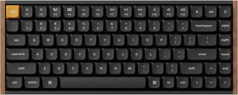 Tastierë gaming Keychron K3 Max, 75%, Brown Switch, RGB, Hot-Swap, e zezë