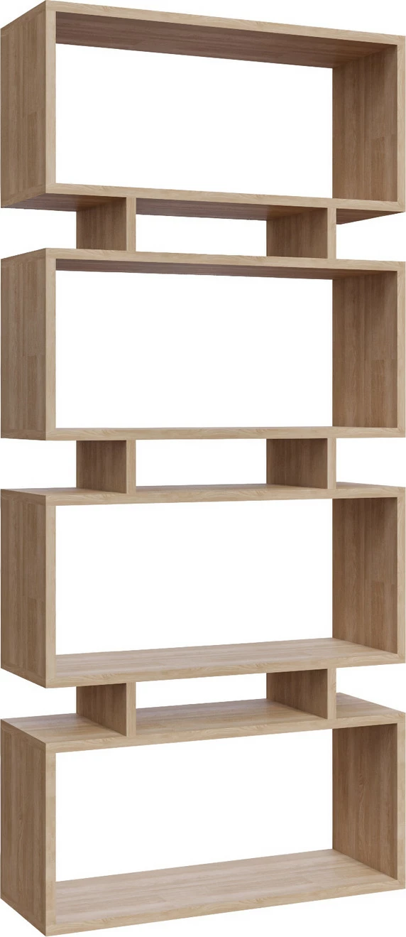 Raft librash Skye Decor, ngjyrë lisi, Langdon