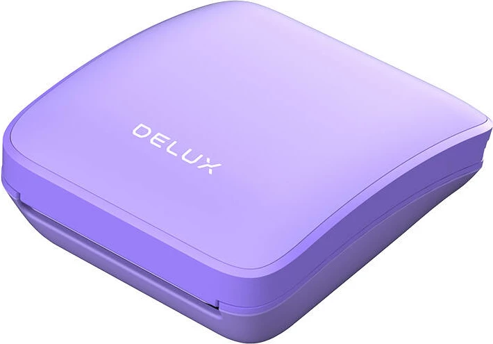 Set tastierë wireless e palosshme Delux KF10 dhe maus MF10PRO, vjollcë