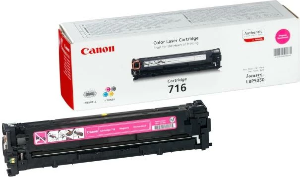 Toner Canon 716 1978B002, njësi all-in-one, rendiment 1100–1700 faqe, magenta