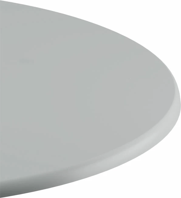 Sipërfaqe tavoline Werzalit, ngjyrë fildishi, Φ70cm, 25mm trashësi