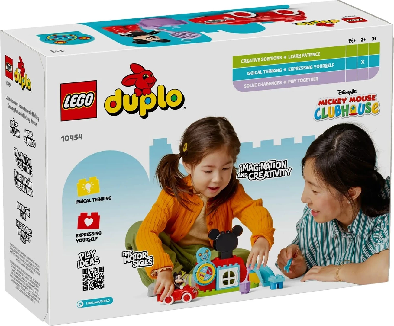 Set LEGO DUPLO Mickey Mouse Friends Club dhe Makina